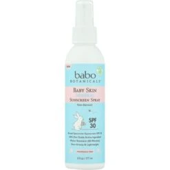 Babo Botanicals Sensitive Skin Baby Sun Spray, SPF 30 - 6 Oz
