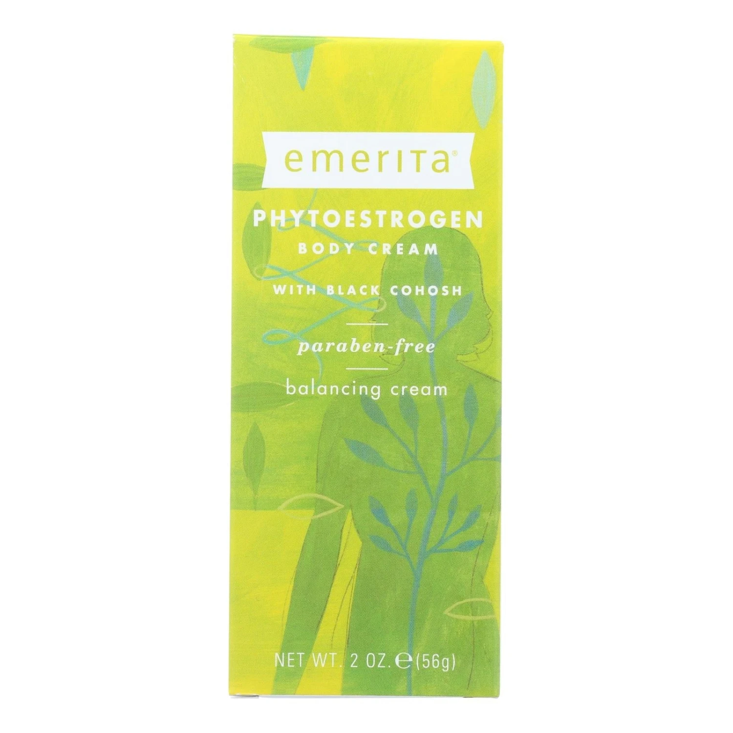 Emerita Phytoestrogen Body Cream - Nourishing Comfort For Menopause, 2 Oz. 3 Emerita Phytoestrogen Body Cream - Nourishing Comfort For Menopause, 2 Oz.