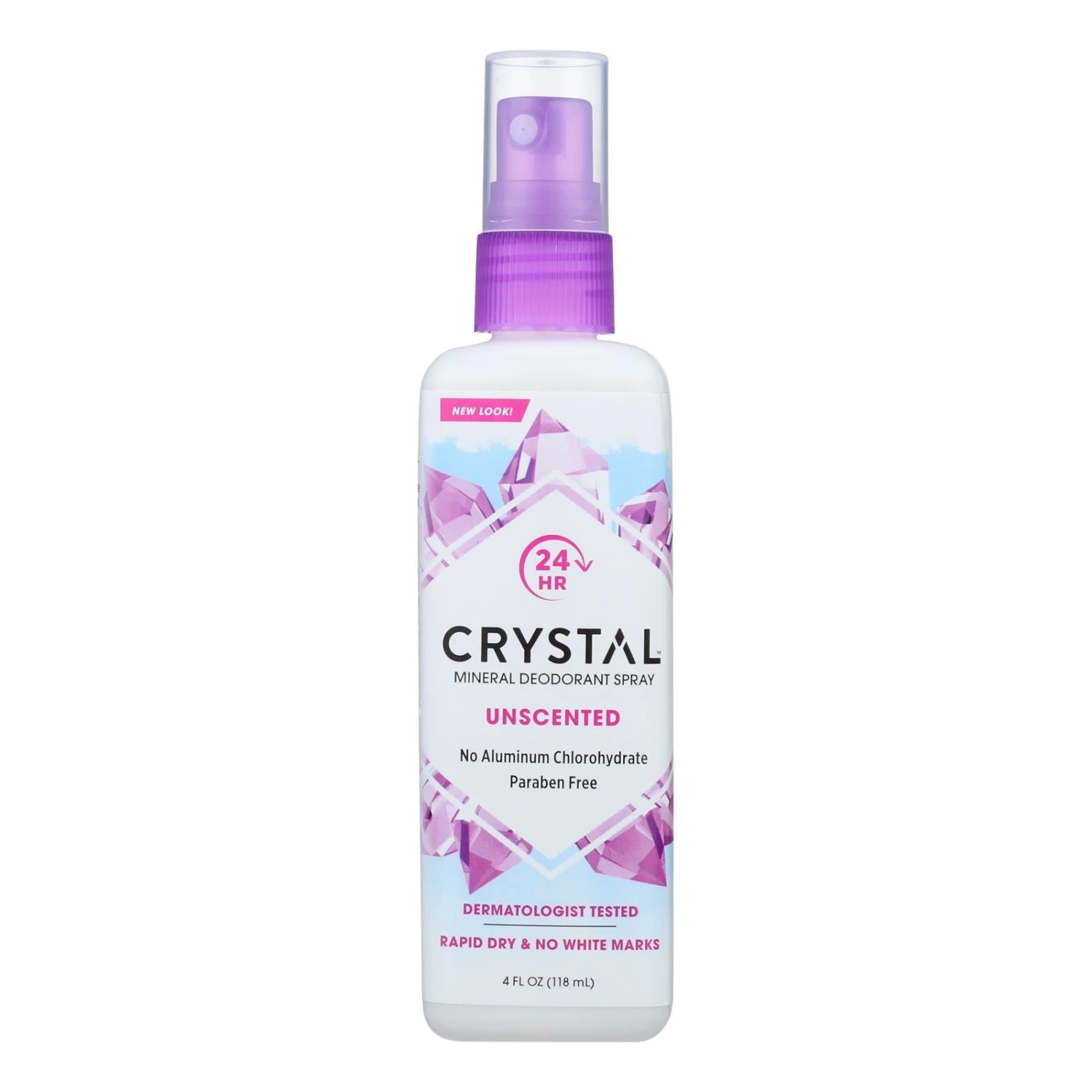 Crystal Odorless Unscented Deodorant Spray - 4 Fl Oz 3 Crystal Odorless Unscented Deodorant Spray - 4 Fl Oz