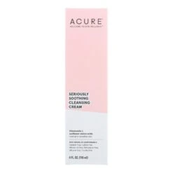 Acure Sensitive Facial Cleanser With Peony Extract & Sunflower Amino Acids, 4 Fl Oz