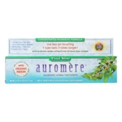 Auromere Fresh Mint Toothpaste - 4.16 Oz.