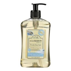 A La Maison French Liquid Soap - Fresh Sea Salt, 16.9 Oz