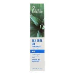 Desert Essence Natural Tea Tree Oil Toothpaste For Fresh Breath (6.25 Oz.)