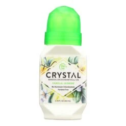 Crystal Essence Roll-On Deodorant In Vanilla Jasmine, 2.25 Oz