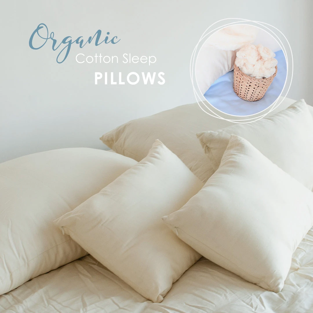 Childs Junior Pillow - 100% Natural Kapok With Organic Cotton Cover 5 Childs Junior Pillow - 100% Natural Kapok With Organic Cotton Cover - Image 3