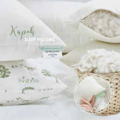 Body Pillow 100% Natural Kapok - Extra Long