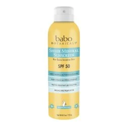 Babo Botanicals Sheer Spray Sunscreen SPF 50 - 6 Oz
