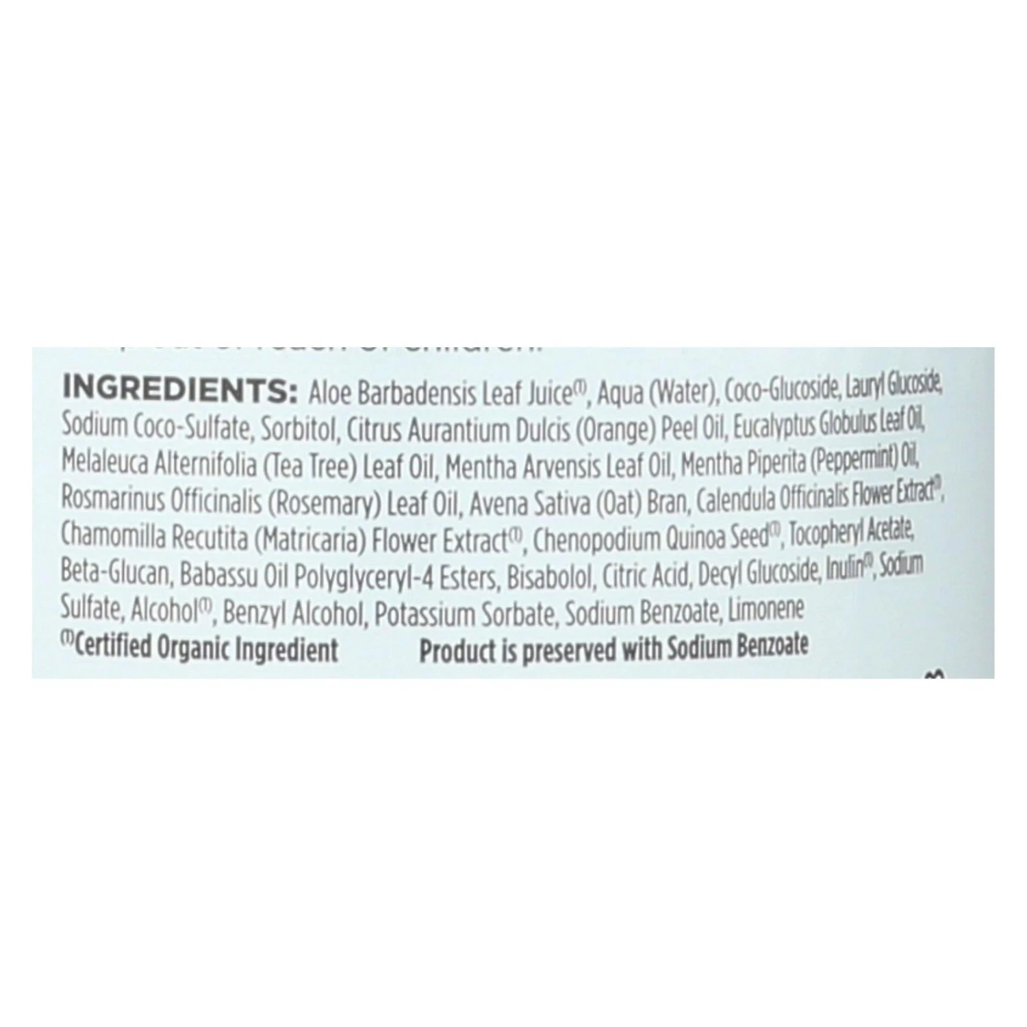 AvalonOrganic Tea Tree Shampoo (32 Oz.) 4 AvalonOrganic Tea Tree Shampoo (32 Oz.) - Image 2