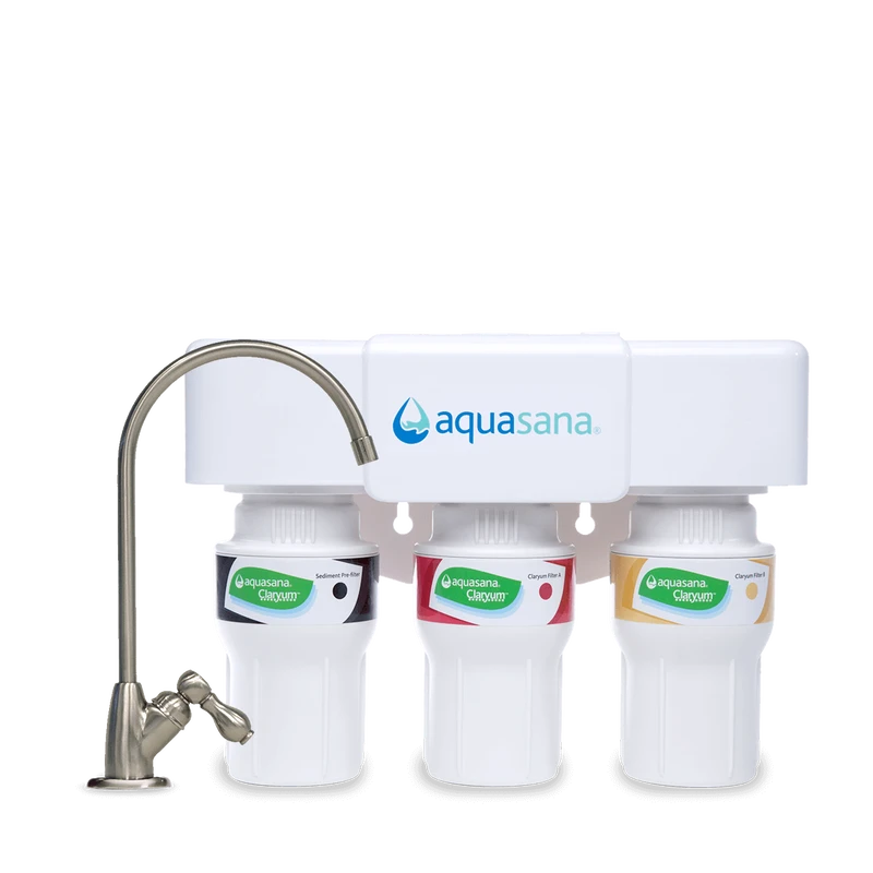 Aquasana Claryum 3 Stage Under Counter Water Filter System 3 Aquasana Claryum 3 Stage Under Counter Water Filter System