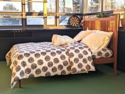 100% Organic Cotton Sateen Duvet Cover - Various Colors