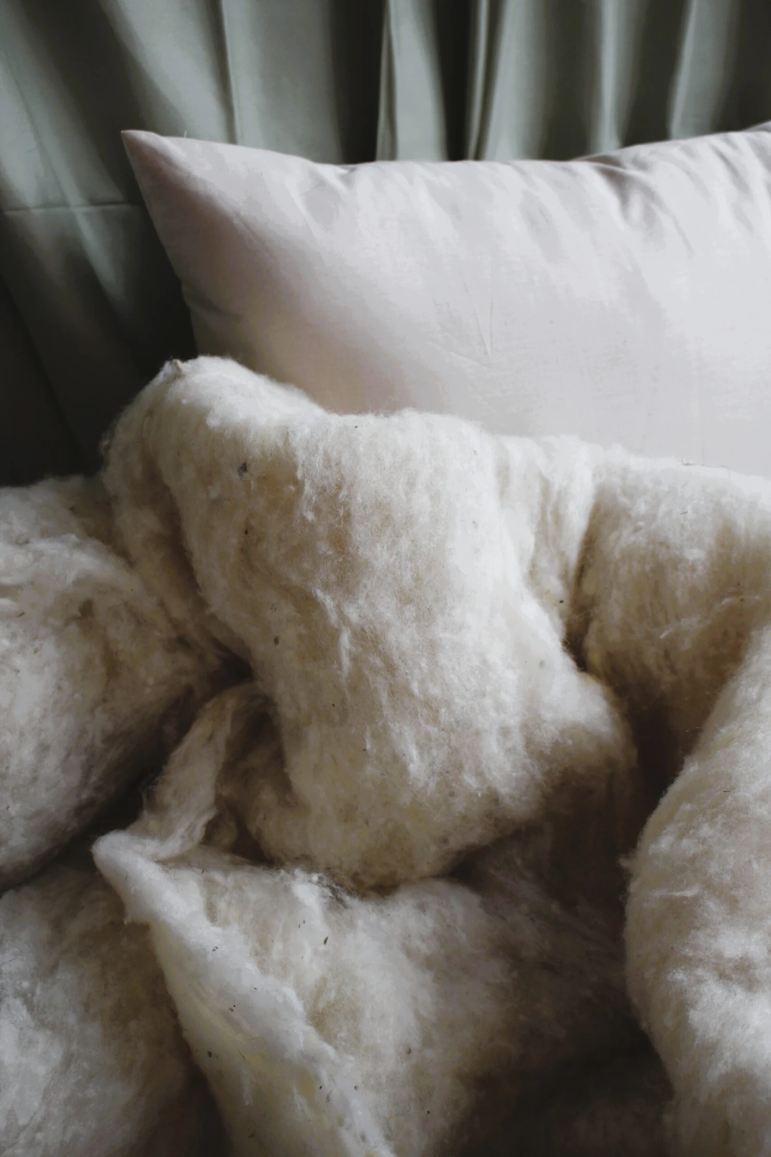 Child's Junior Pillow - Eco-Wool With Organic Cotton Cover 6 Child's Junior Pillow - Eco-Wool With Organic Cotton Cover - Image 5