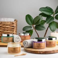 Calming And Relaxing Lavender Salt Scrub -Pure Living Space Shop Scrub Group