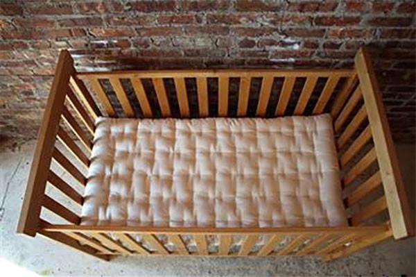100% Natural Cotton And Wool Crib Mattress - No Chemical Flame Retardants 4 100% Natural Cotton And Wool Crib Mattress - No Chemical Flame Retardants - Image 2