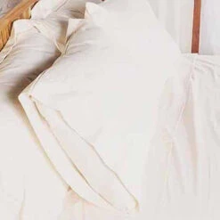 100% Organic Cotton Sateen Pillow Cases - Various Colors